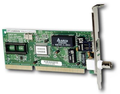 This is an ISA network card.